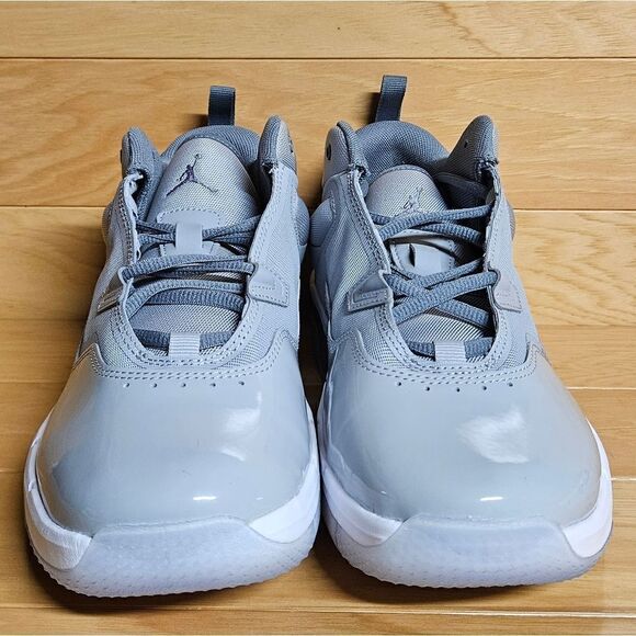 Nike Jordan Stay Loyal 3 GS Wolf Cool Grey White Basketball Shoes FB9922 012 - Picture 5 of 12